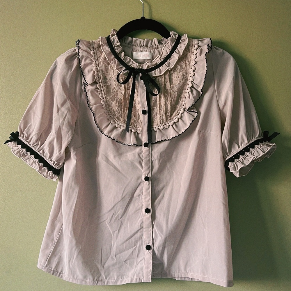 Liz Lisa Short Sleeve Blouse ~ lolita / coquette style